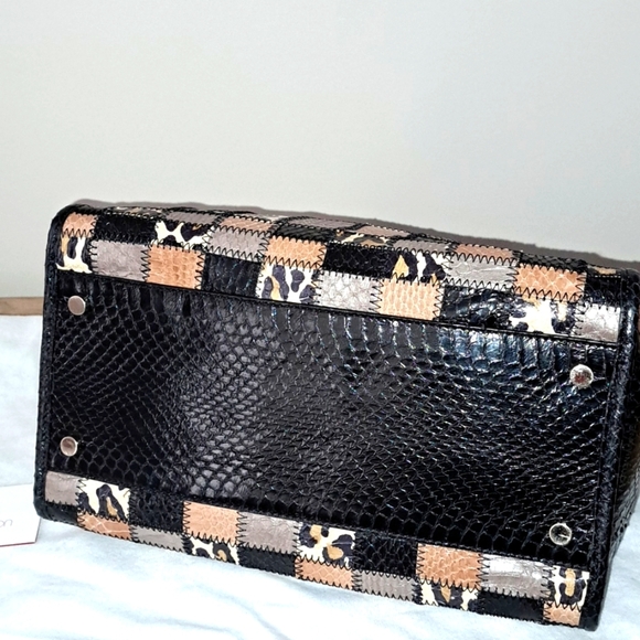 Tamara Mellon "Seductive Watersnake" Satchel - Picture 6 of 16